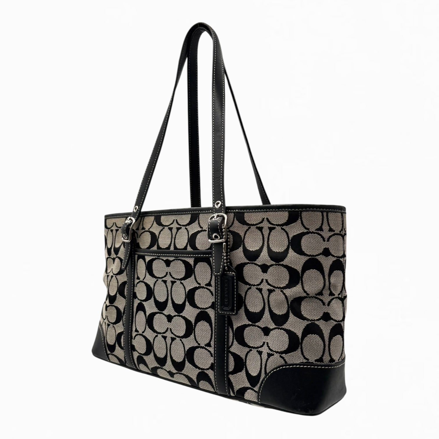 COACH MONOGRAM HAND BAG