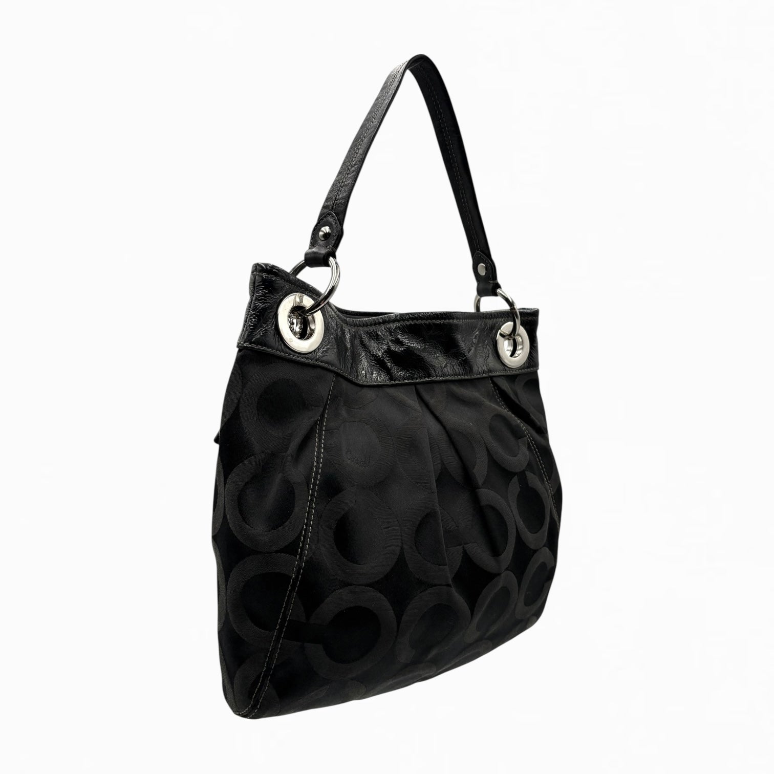 COACH MONOGRAM HOBO BAG