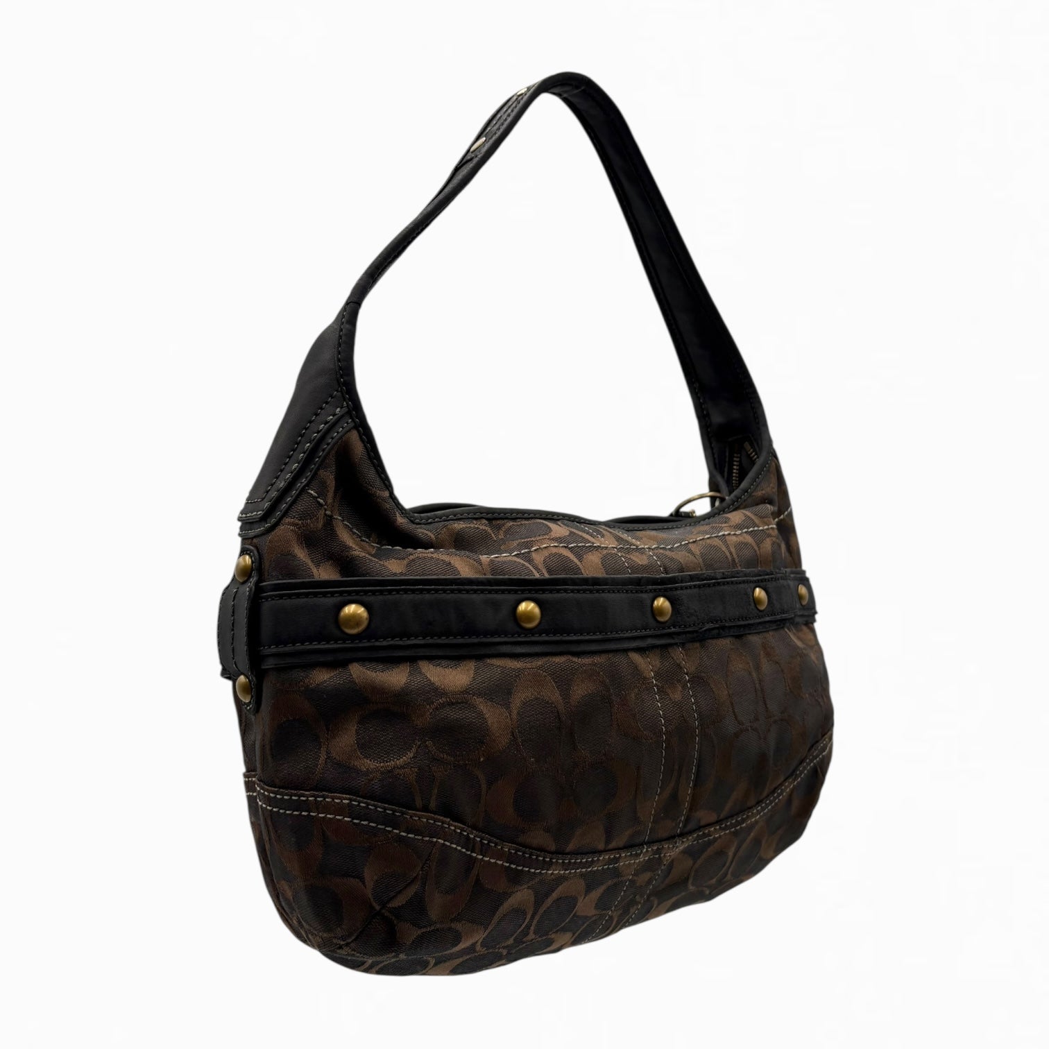 COACH MONOGRAM HOBO BAG