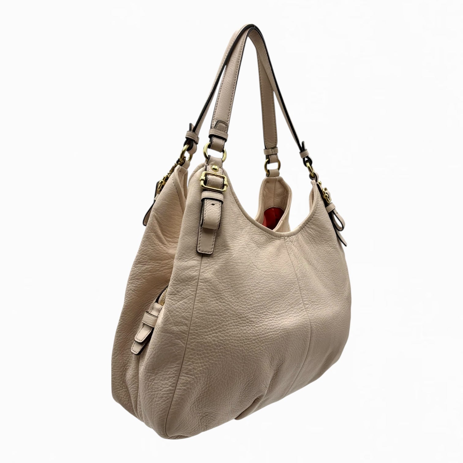 COACH LEATHER HOBO BAG