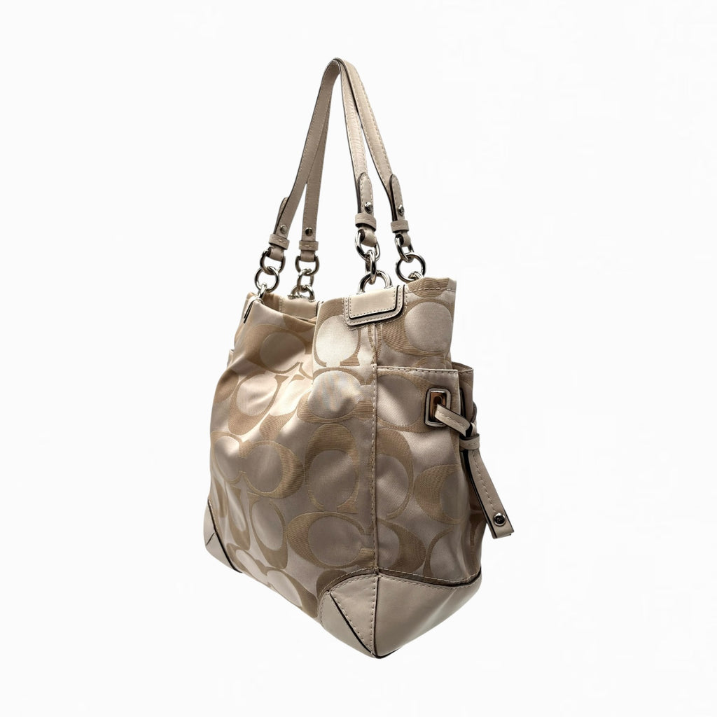 COACH MONOGRAM HOBO BAG