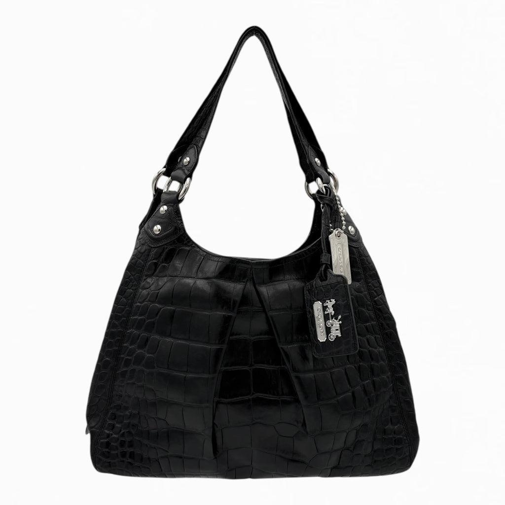 COACH LEATHER HOBO BAG