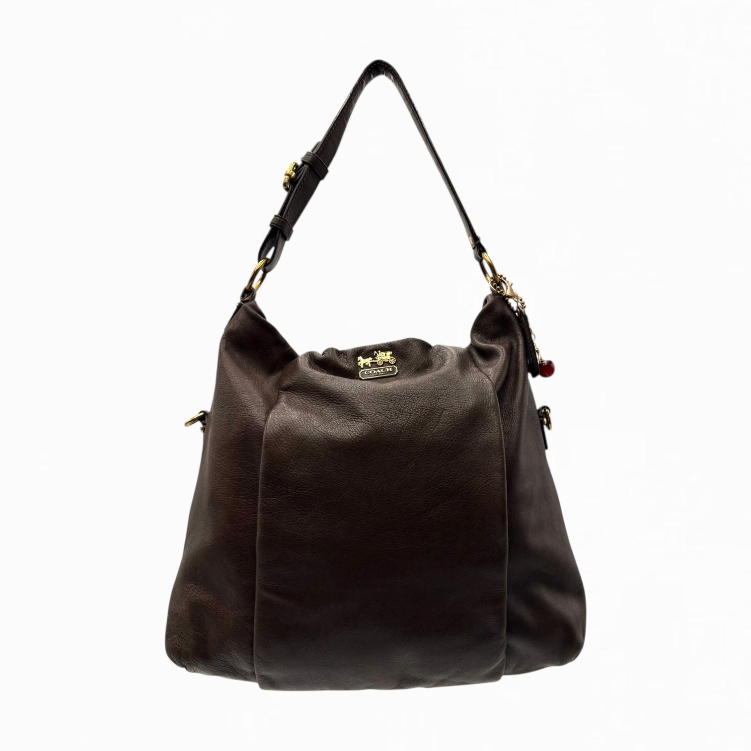 COACH LEATHER HOBO BAG