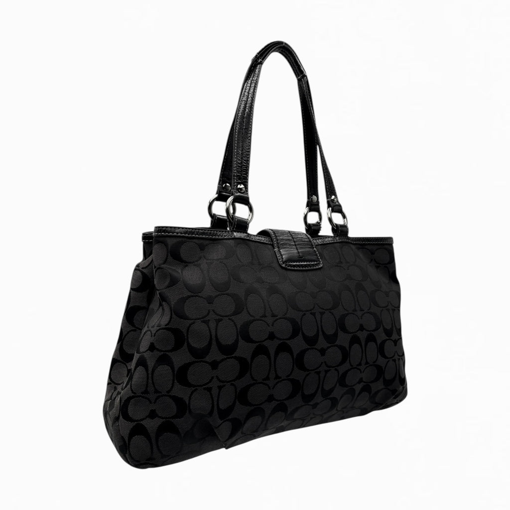 COACH MONOGRAM HAND BAG