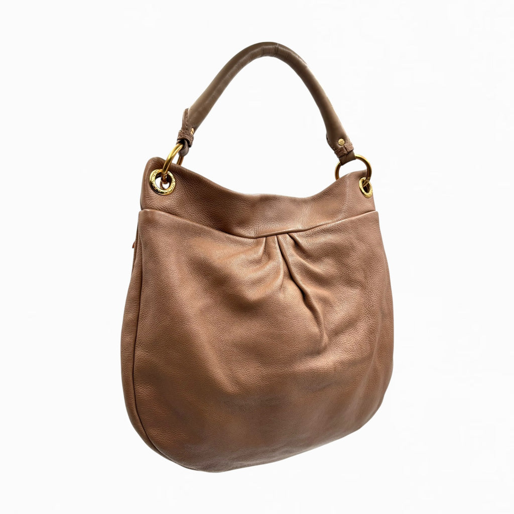 MARC JACOBS LEATHER HOBO BAG
