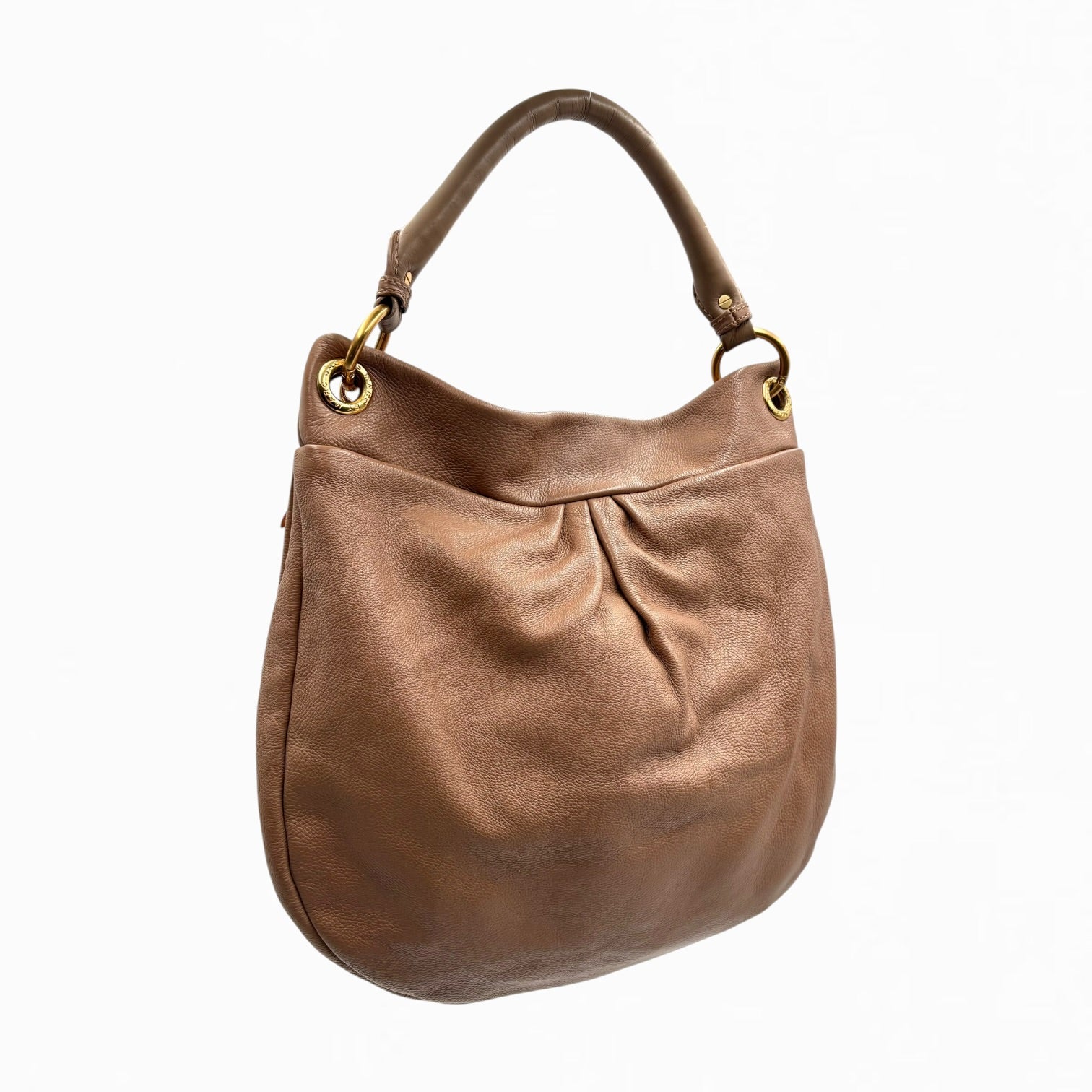 MARC JACOBS LEATHER HOBO BAG