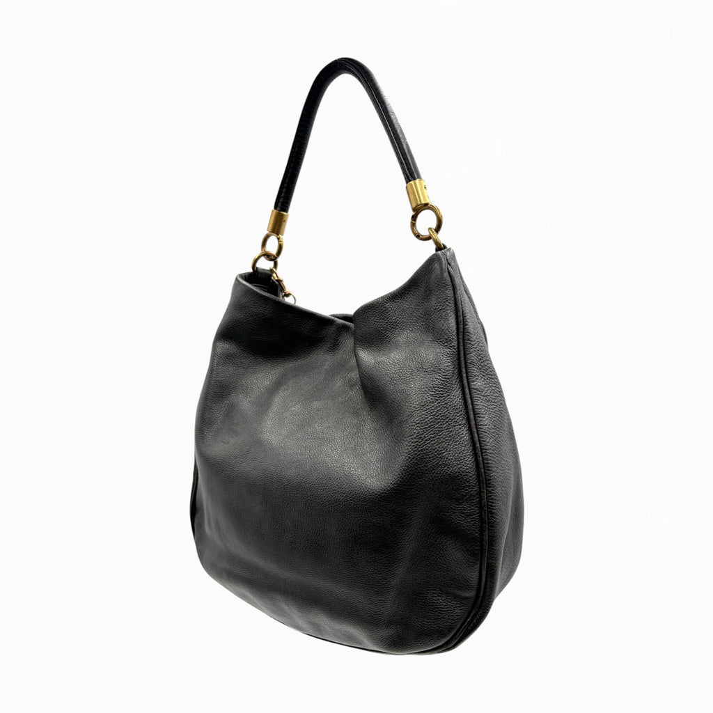 MARC JACOBS LEATHER HOBO BAG