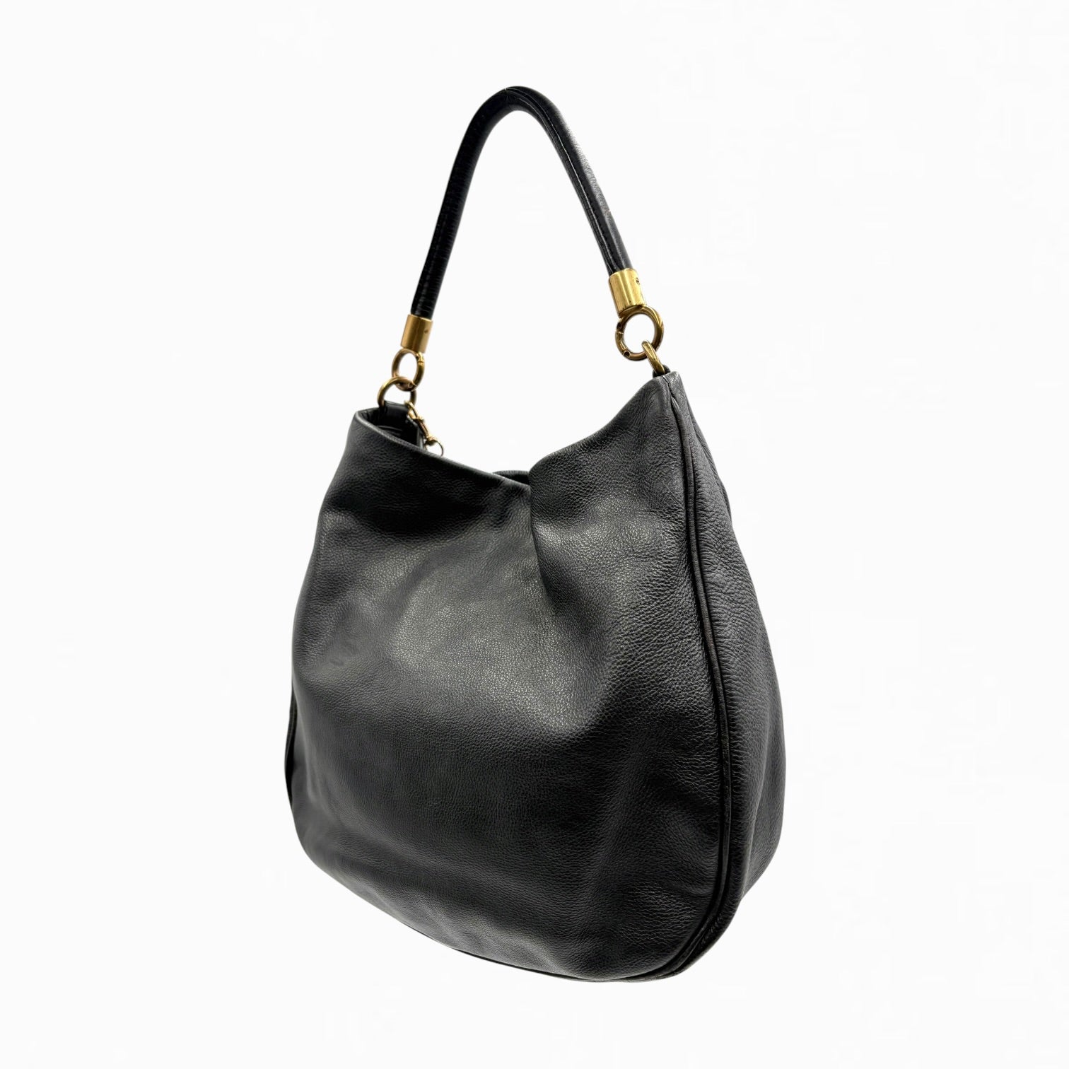 MARC JACOBS LEATHER HOBO BAG