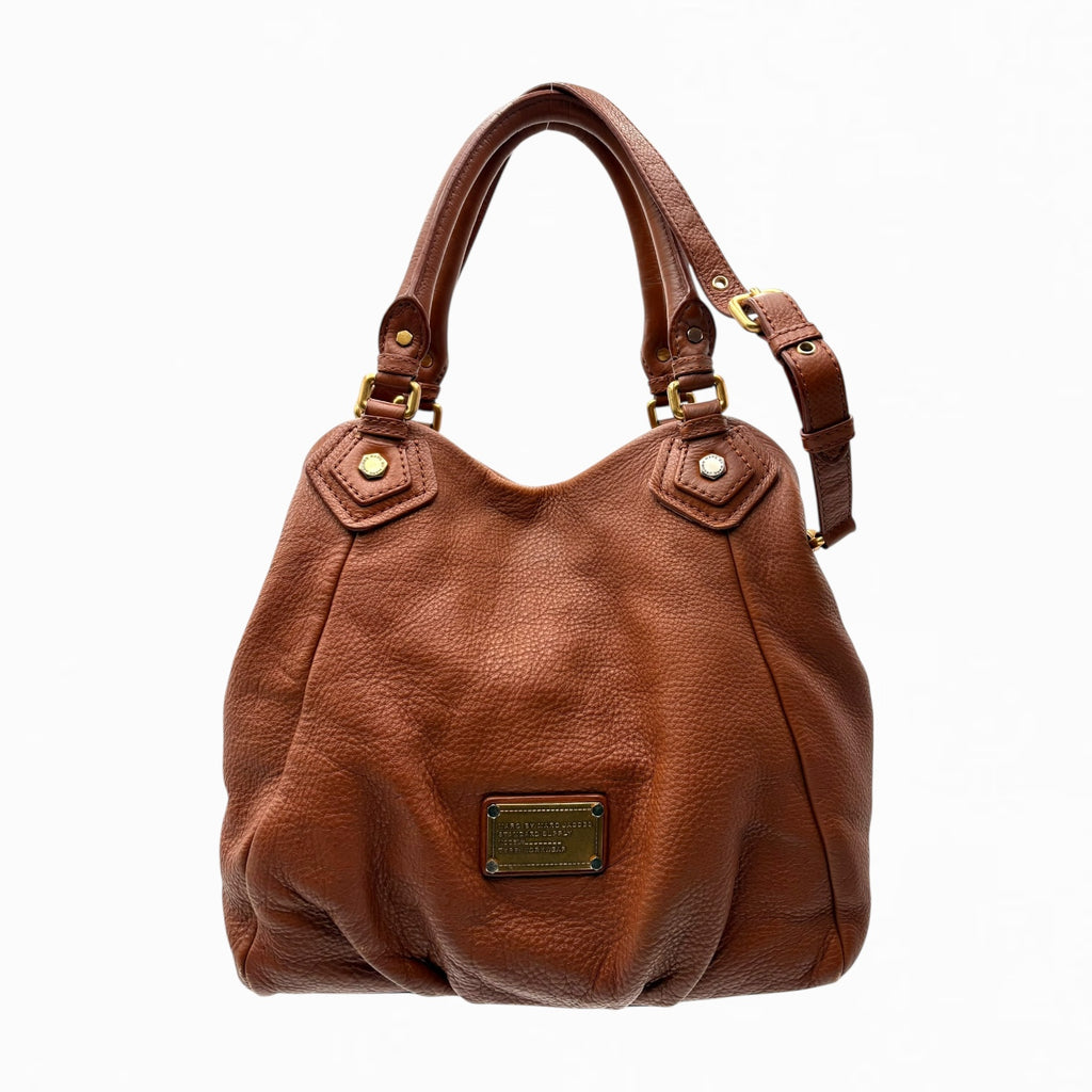 MARC JACOBS LEATHER HOBO BAG