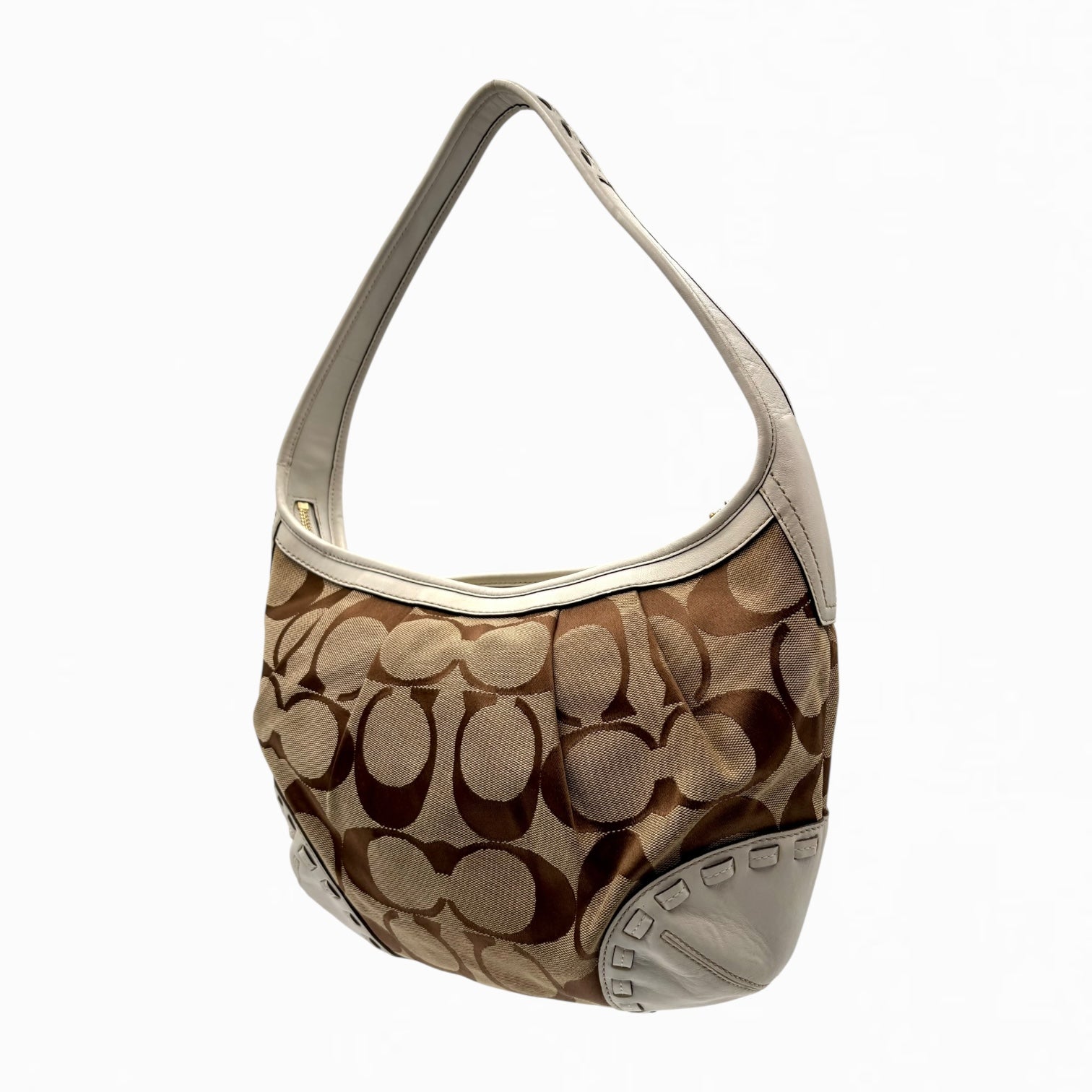 COACH MONOGRAM HOBO BAG