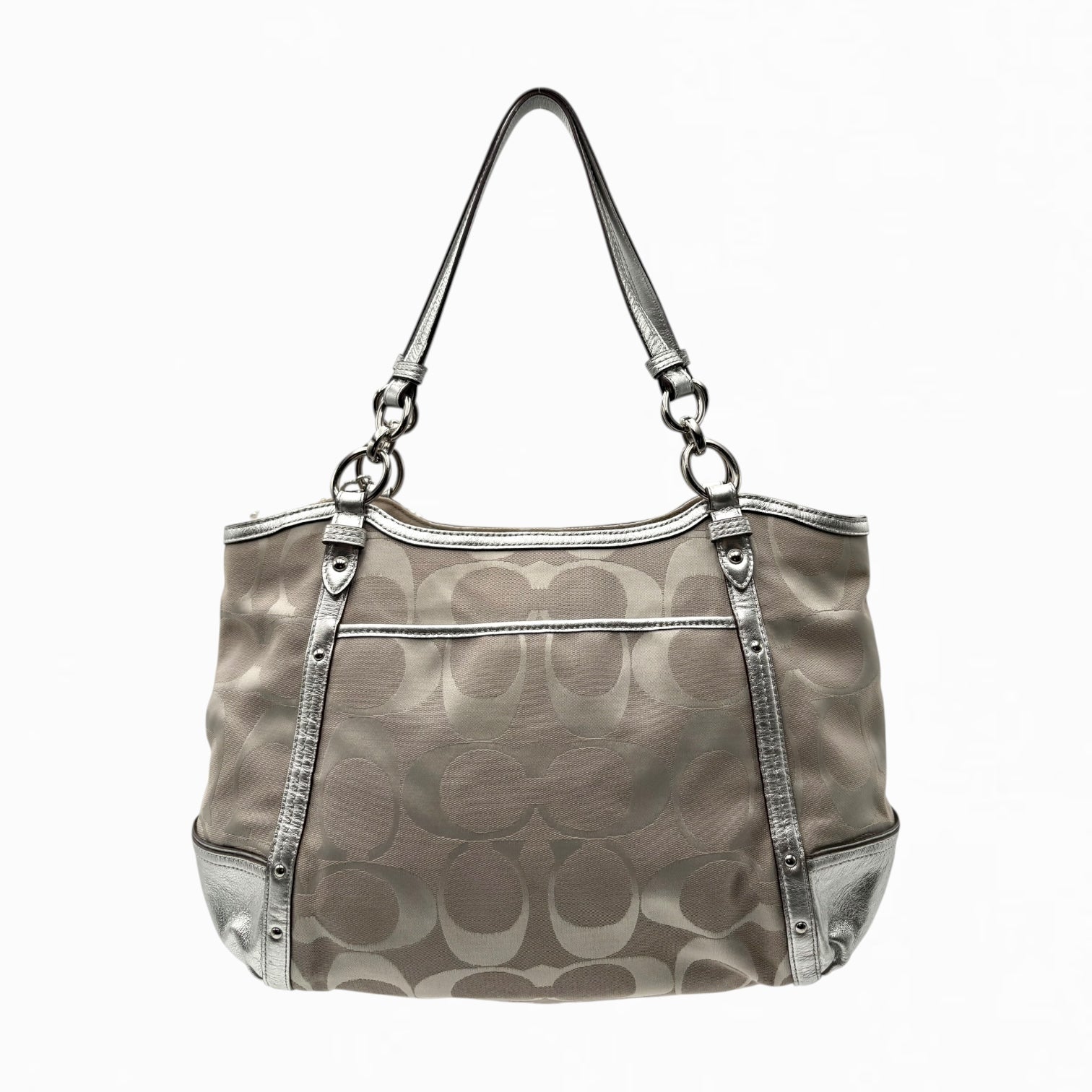 COACH MONOGRAM HAND BAG