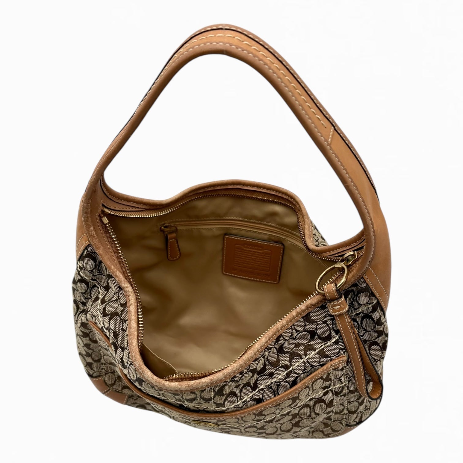 COACH MONOGRAM HAND BAG