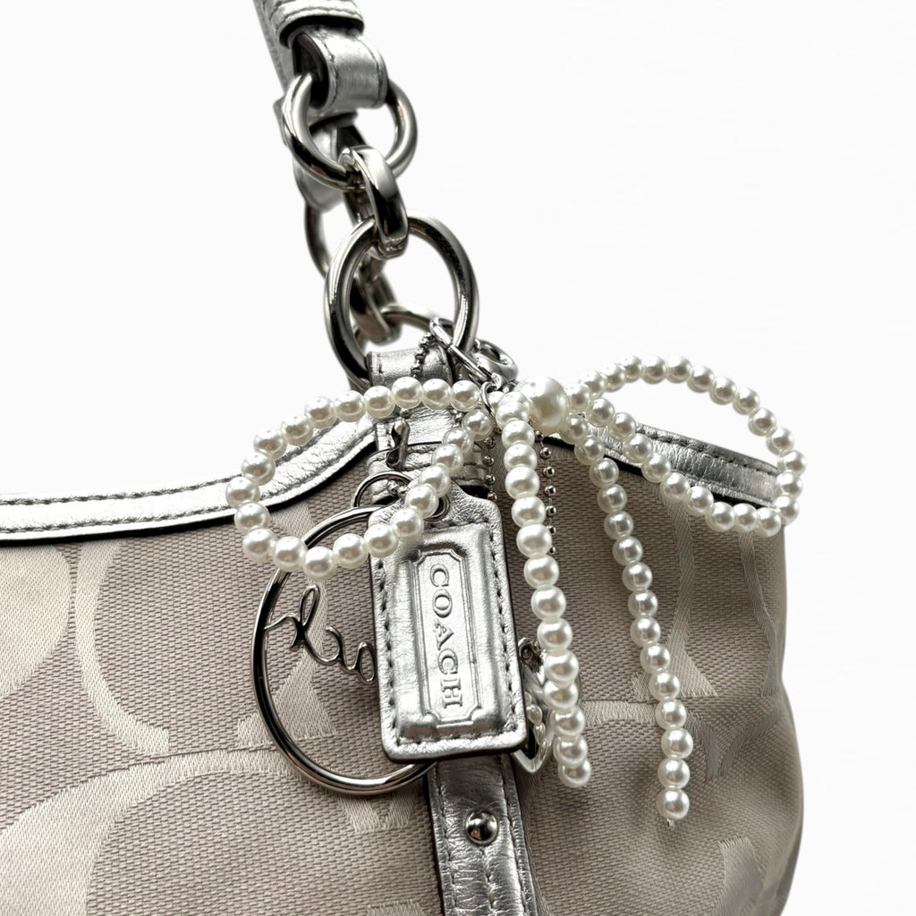 COACH MONOGRAM HAND BAG