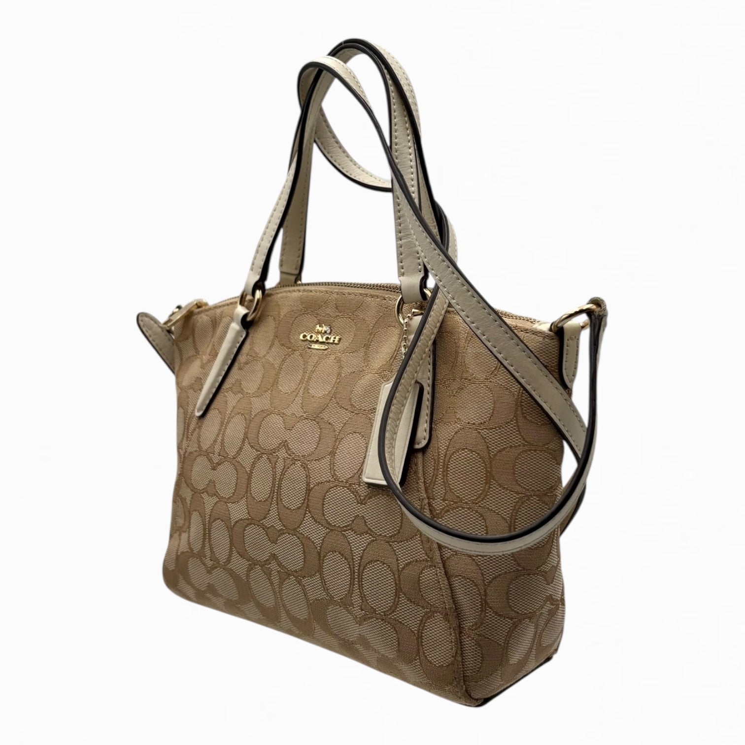 COACH MONOGRAM HAND BAG