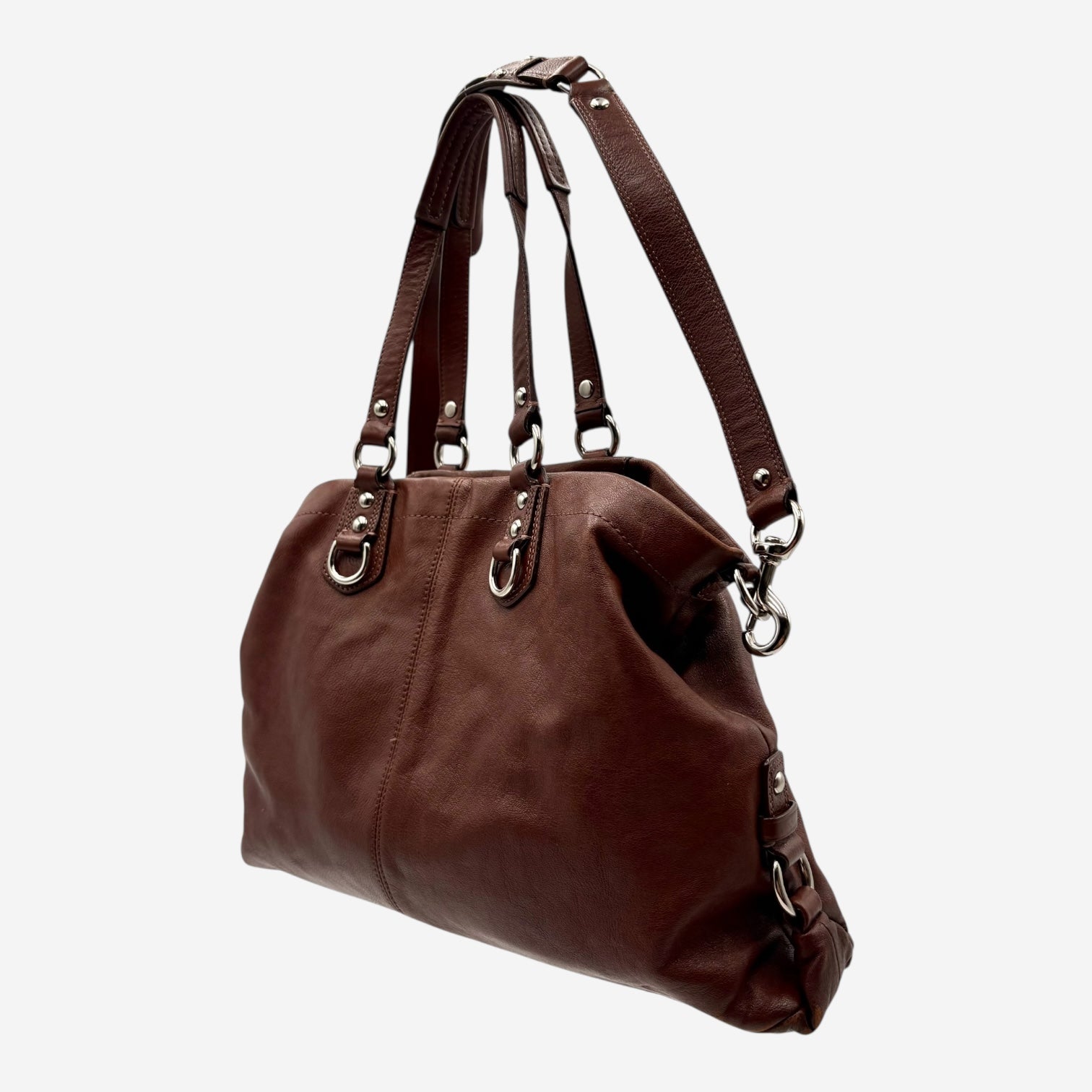 COACH LEATHER HAND BAG