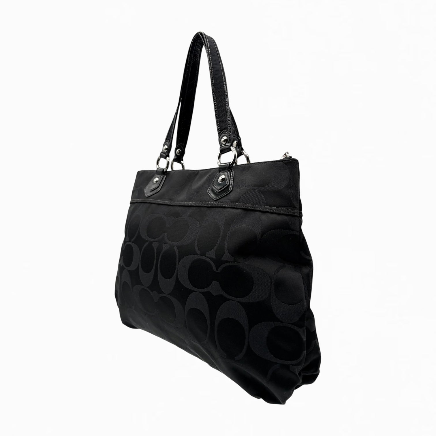 COACH MONOGRAM HAND BAG