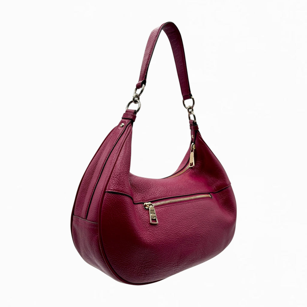 COACH LEATHER HOBO BAG