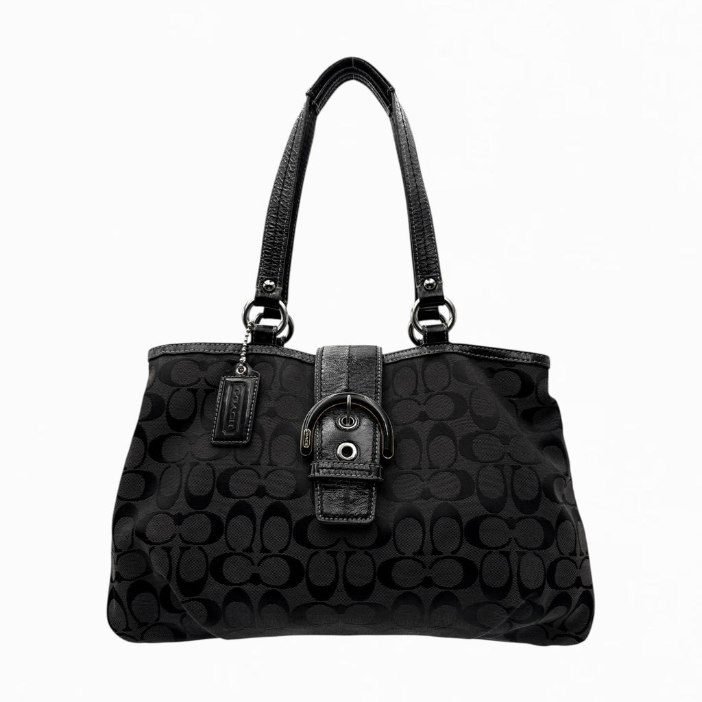COACH MONOGRAM HAND BAG
