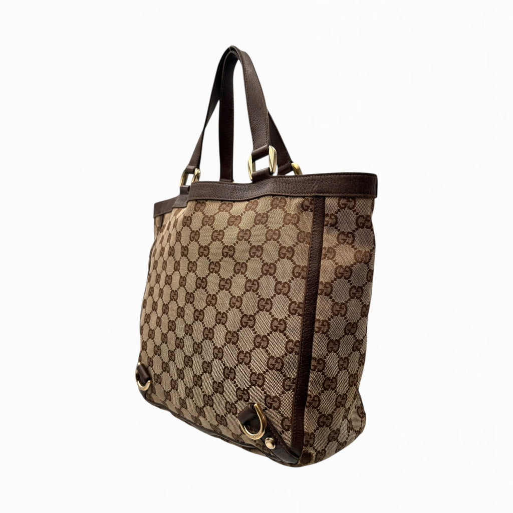 GUCCI MONOGRAM HAND BAG