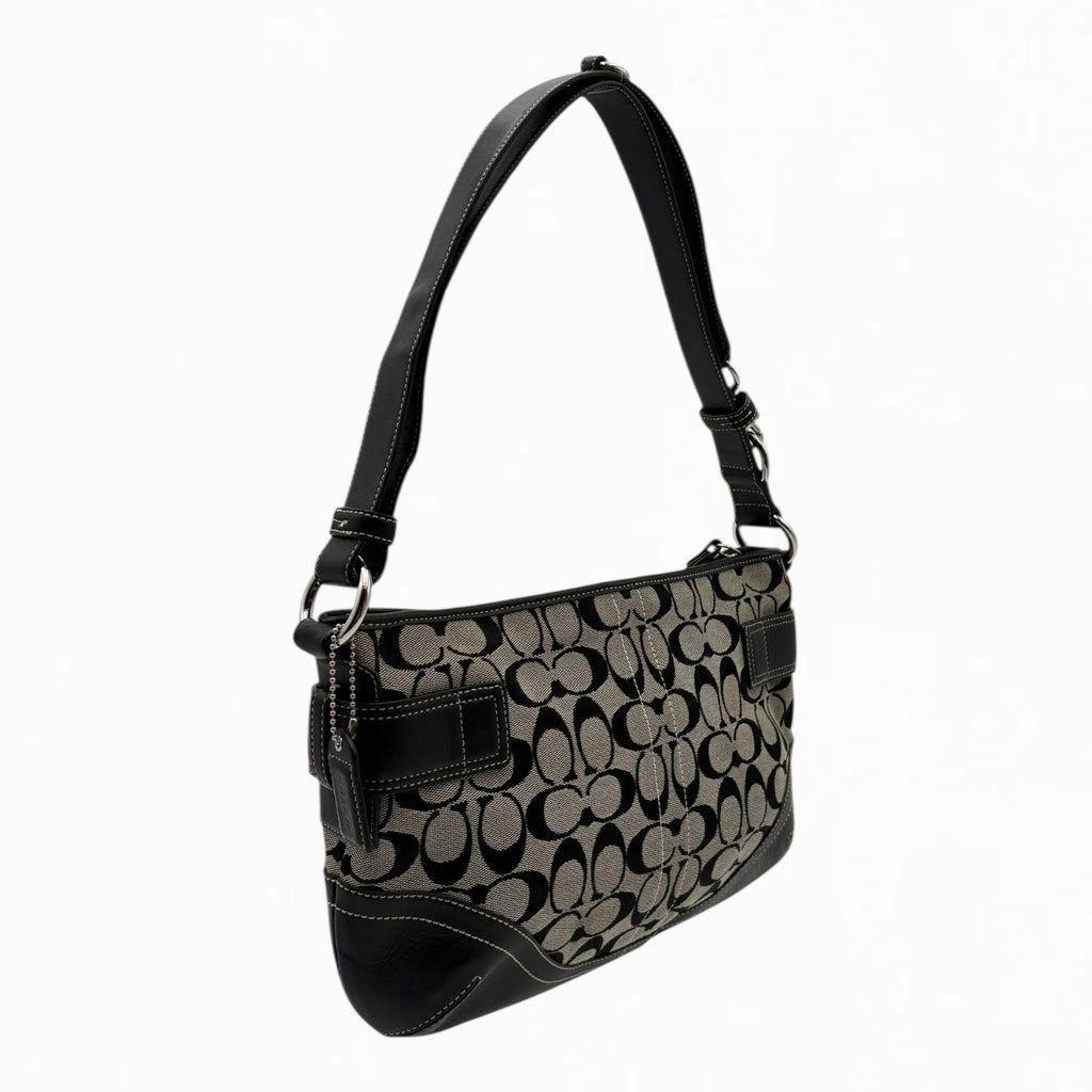 COACH MONOGRAM HAND BAG