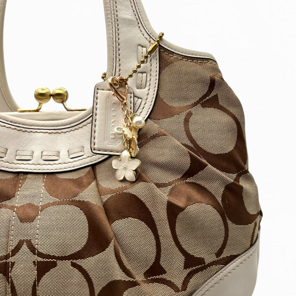 COACH MONOGRAM HOBO BAG