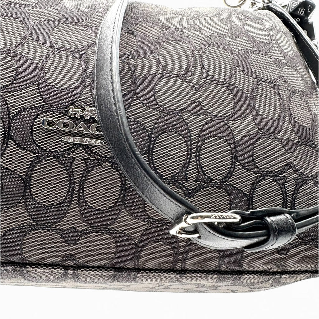 COACH MONOGRAM HAND BAG