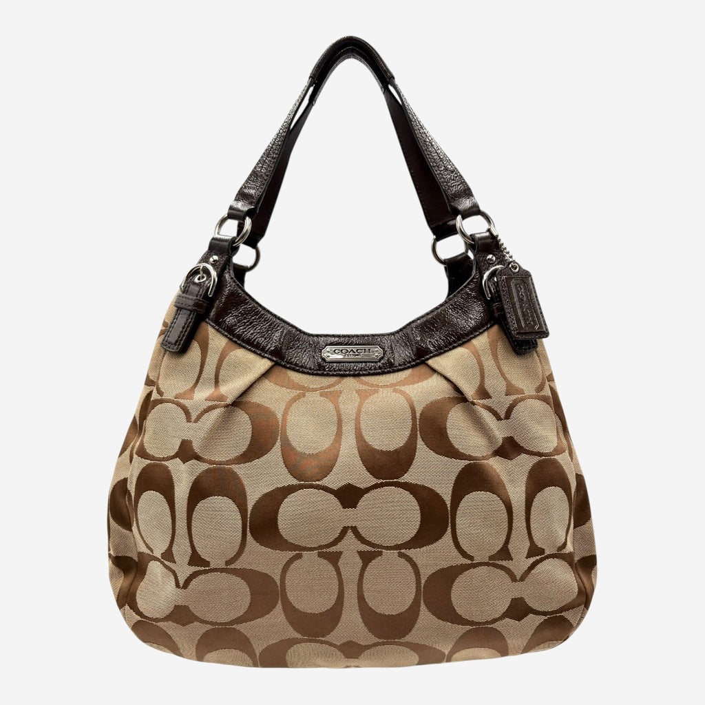 COACH MONOGRAM HOBO BAG