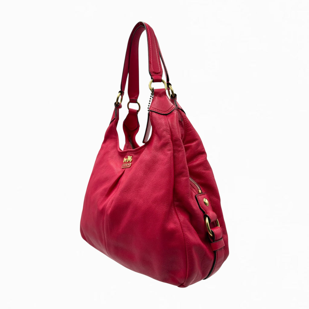 COACH LEATHER HOBO BAG