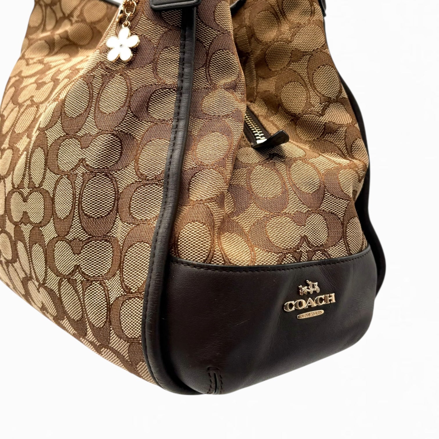 COACH MONOGRAM HOBO BAG