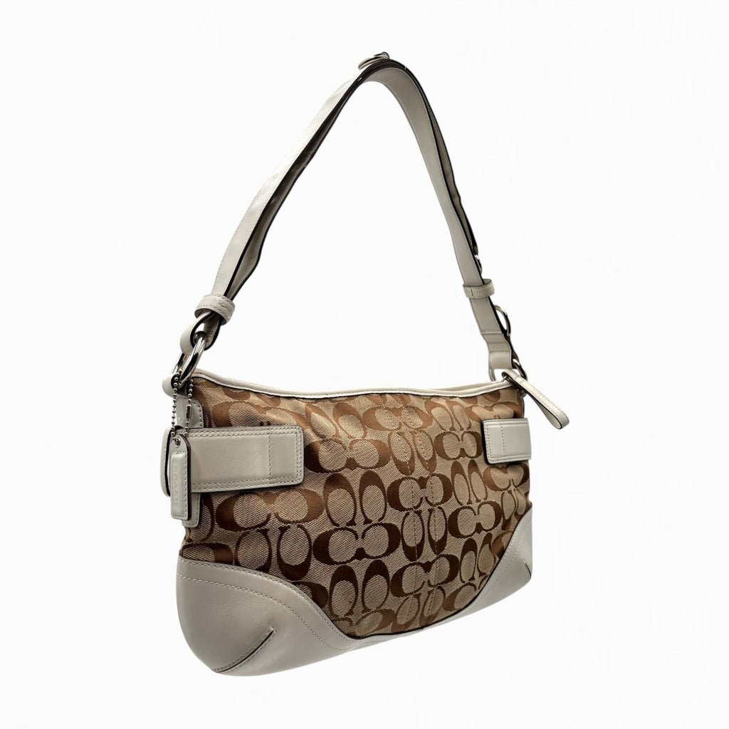 COACH MONOGRAM HAND BAG