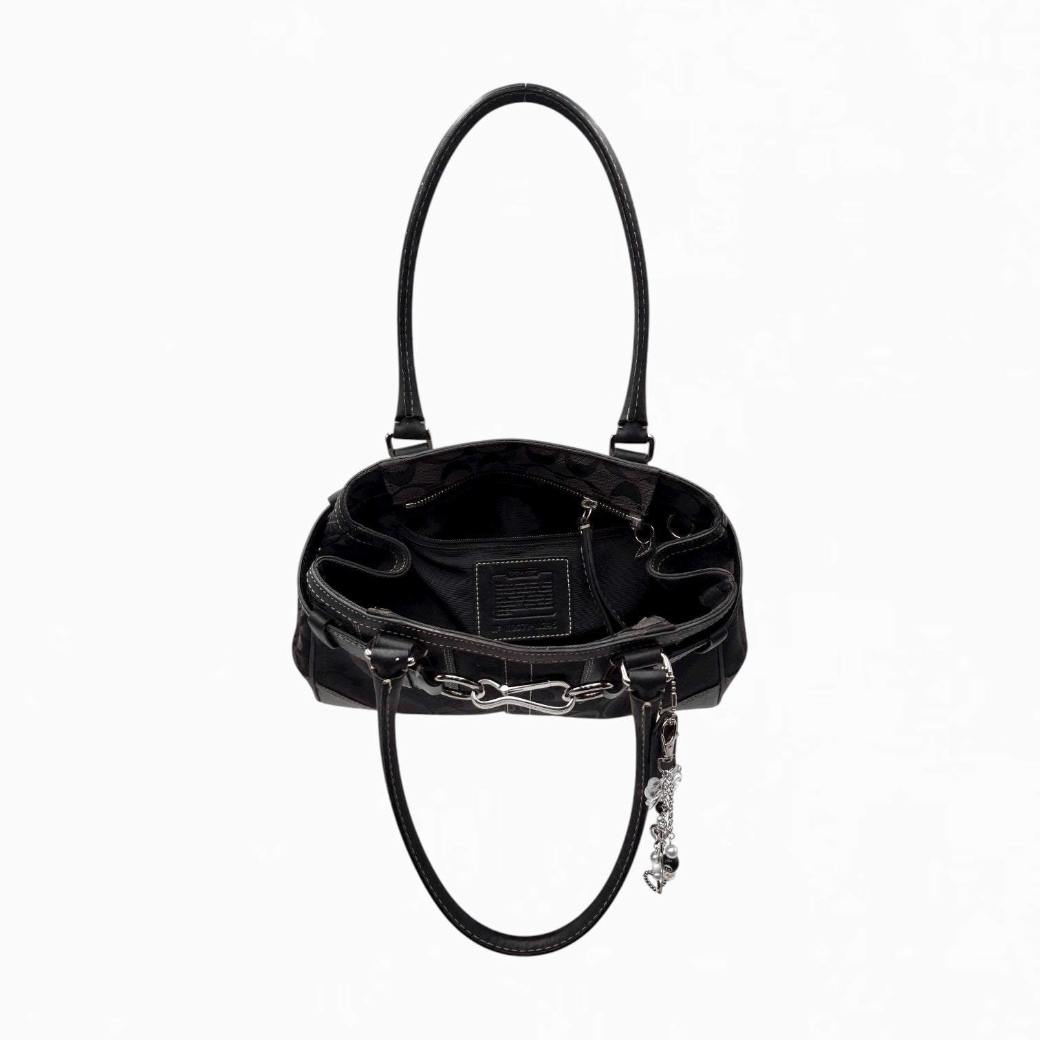 COACH MONOGRAM HAND BAG