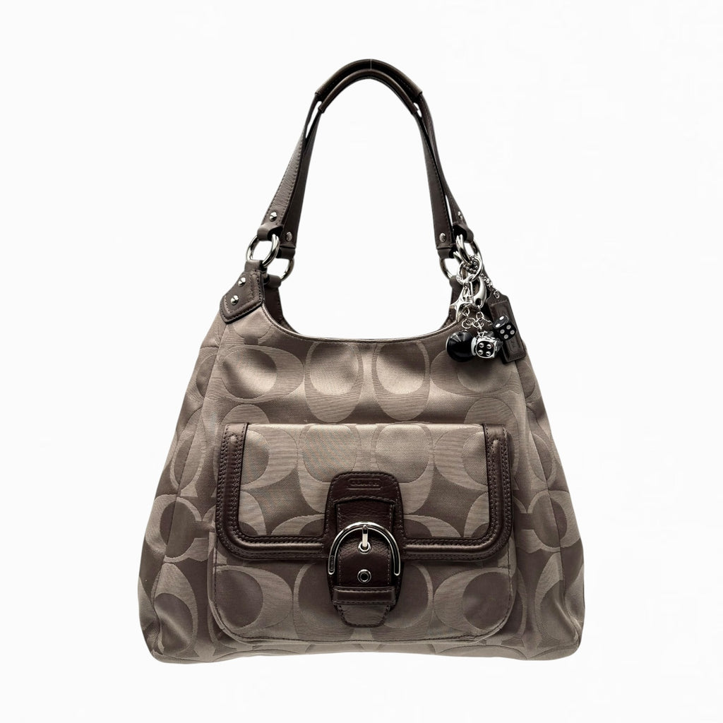 COACH MONOGRAM HOBO BAG