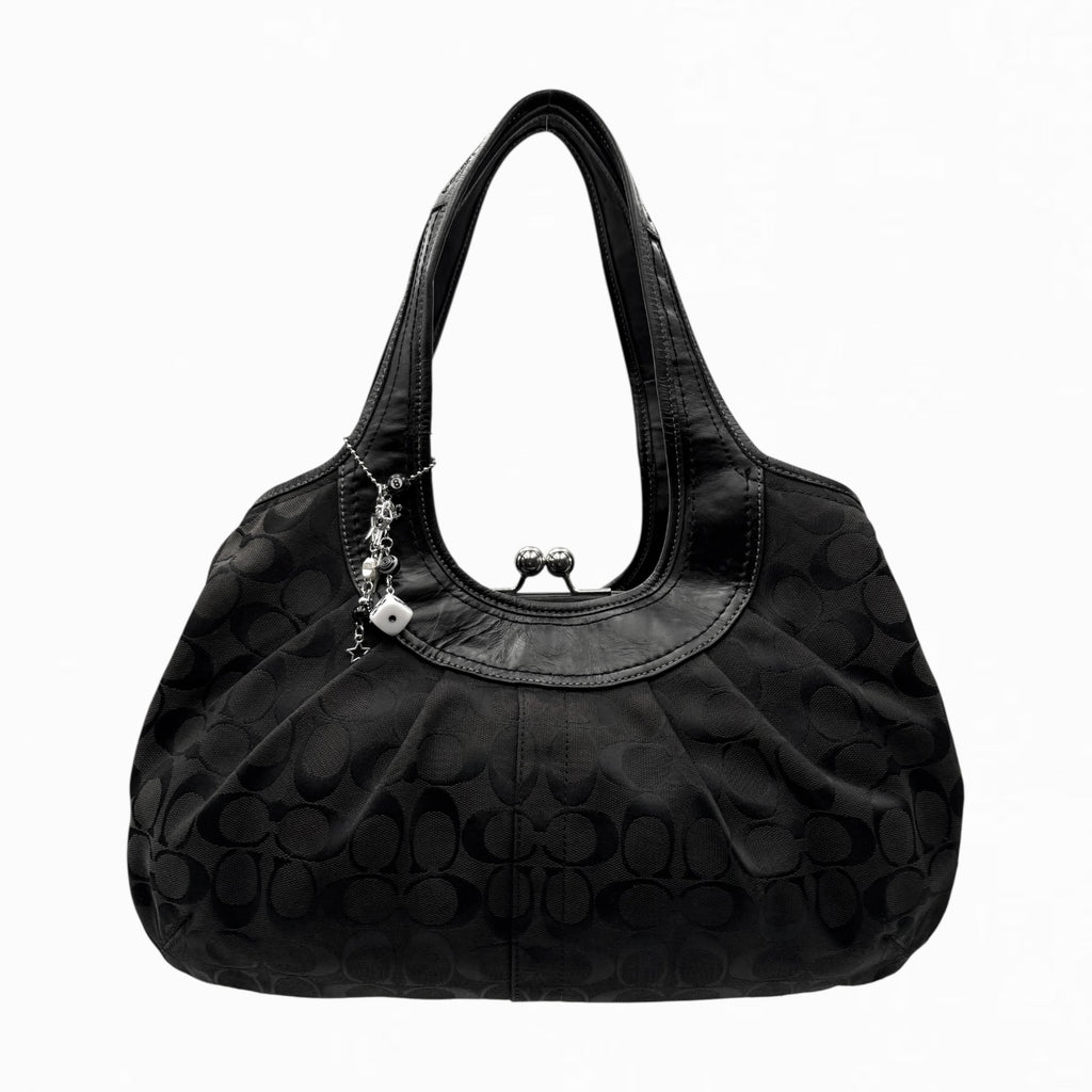 COACH MONOGRAM HOBO BAG