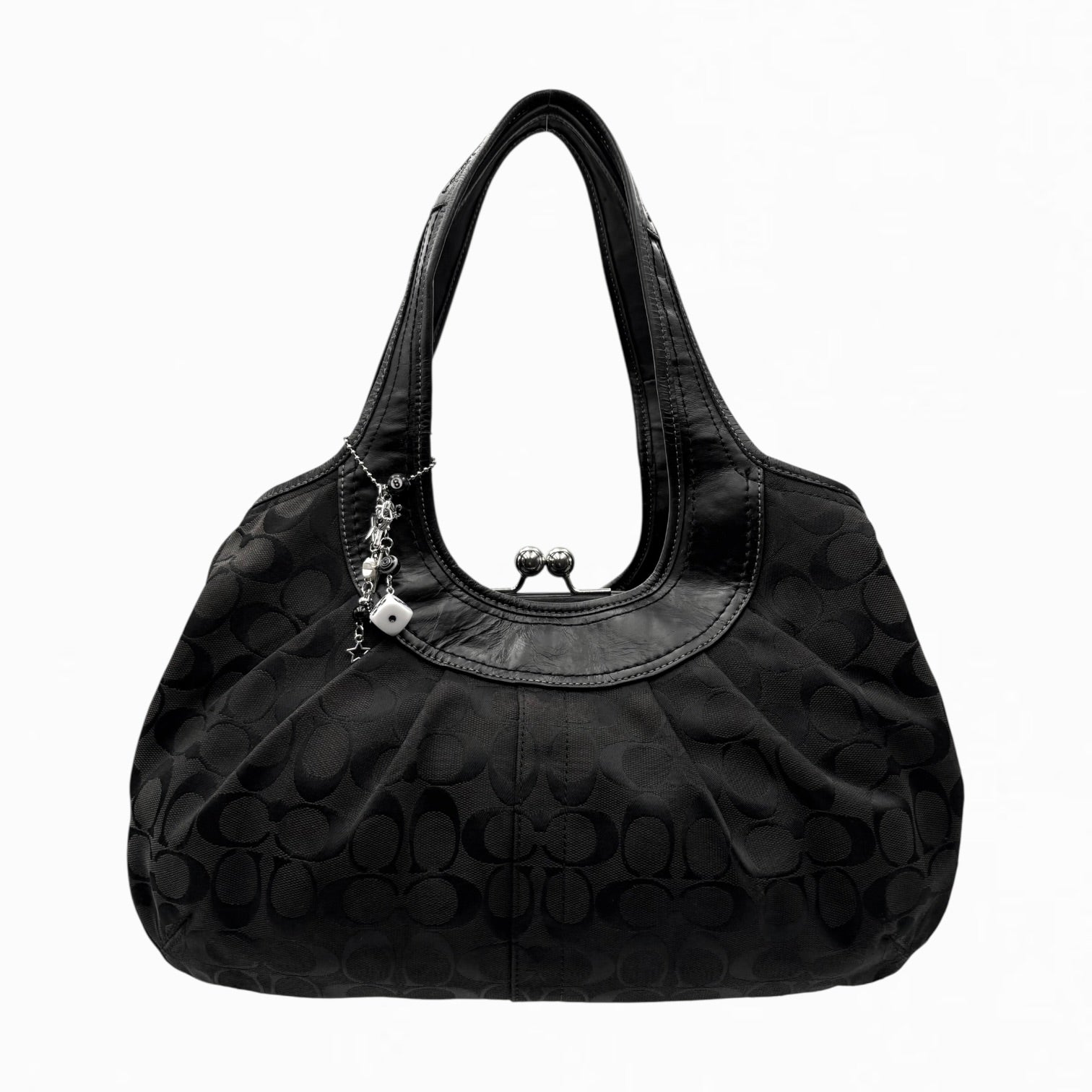 COACH MONOGRAM HOBO BAG