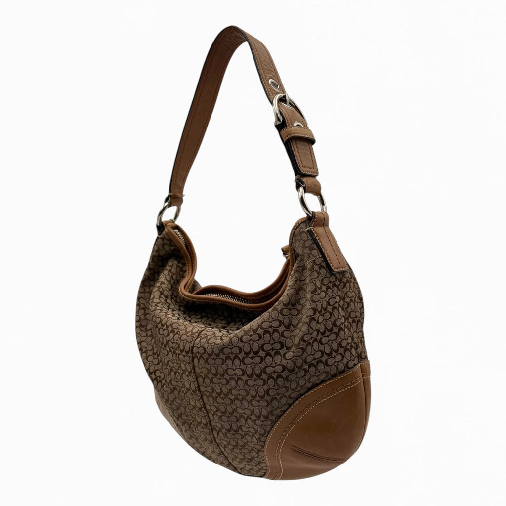 COACH MONOGRAM HAND BAG