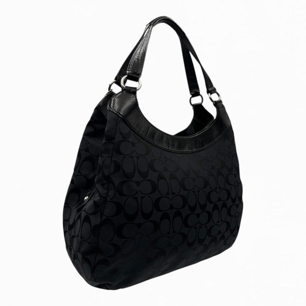 COACH MONOGRAM HOBO BAG