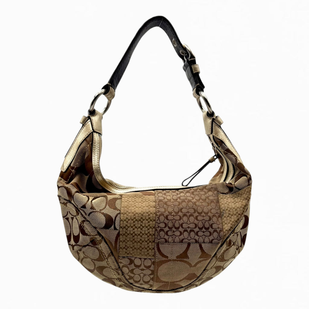 COACH MONOGRAM HAND BAG