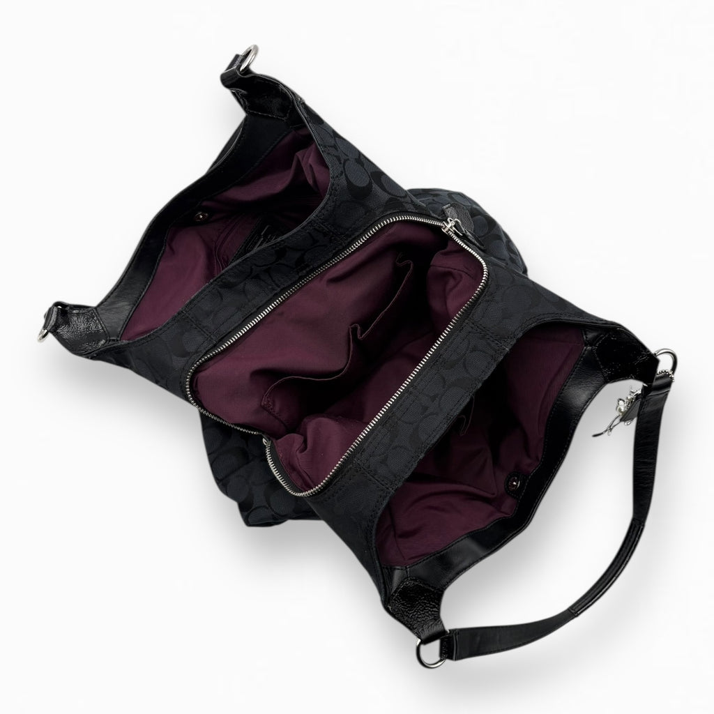 COACH MONOGRAM HOBO BAG