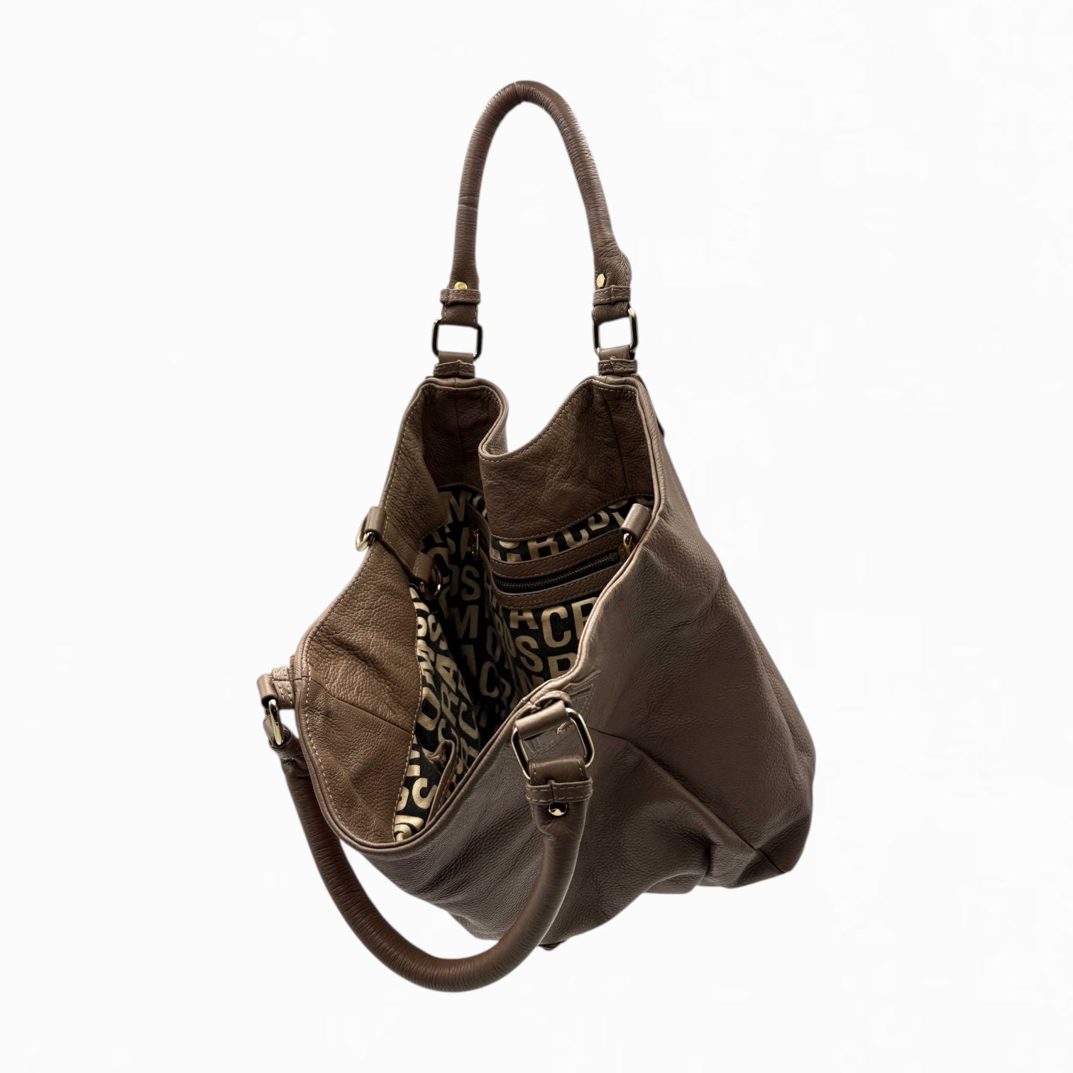 MARC JACOBS LEATHER HOBO BAG