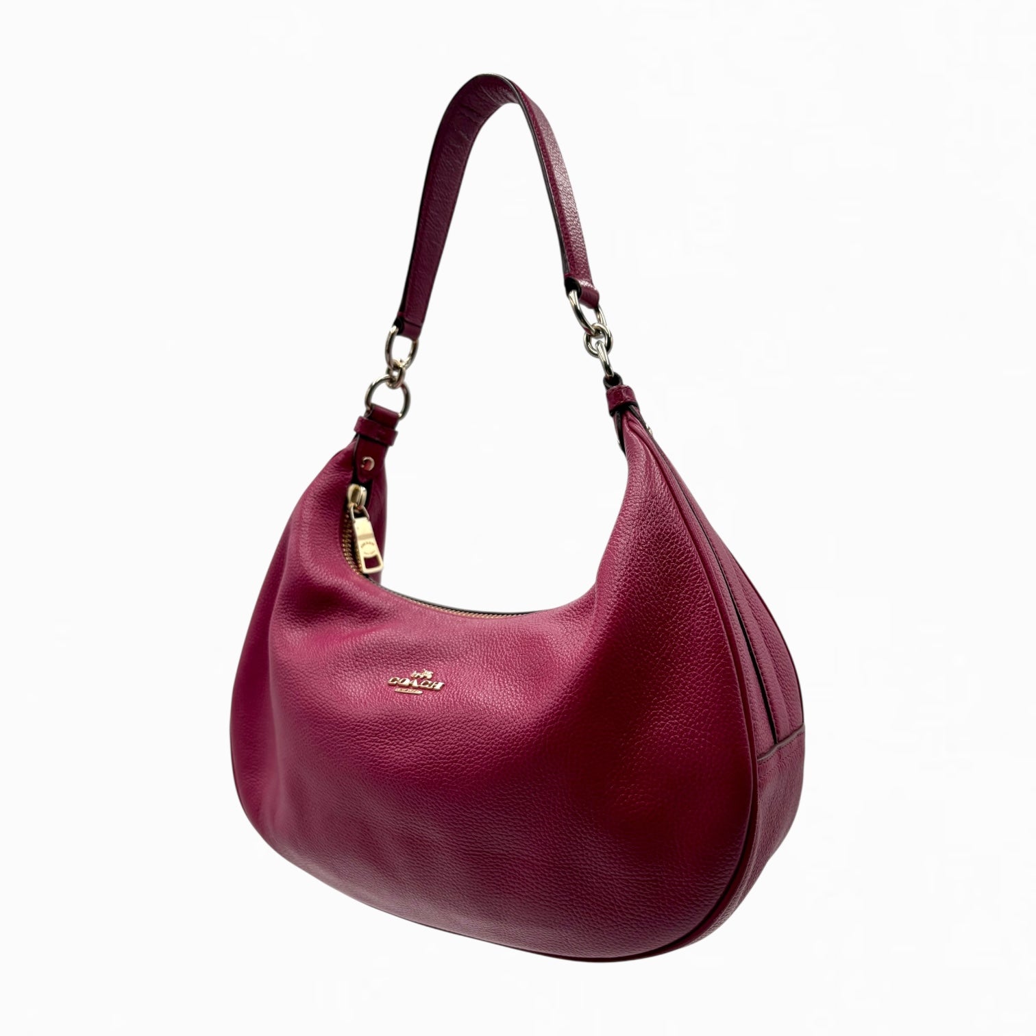 COACH LEATHER HOBO BAG