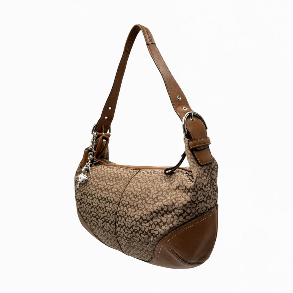 COACH MONOGRAM HAND BAG