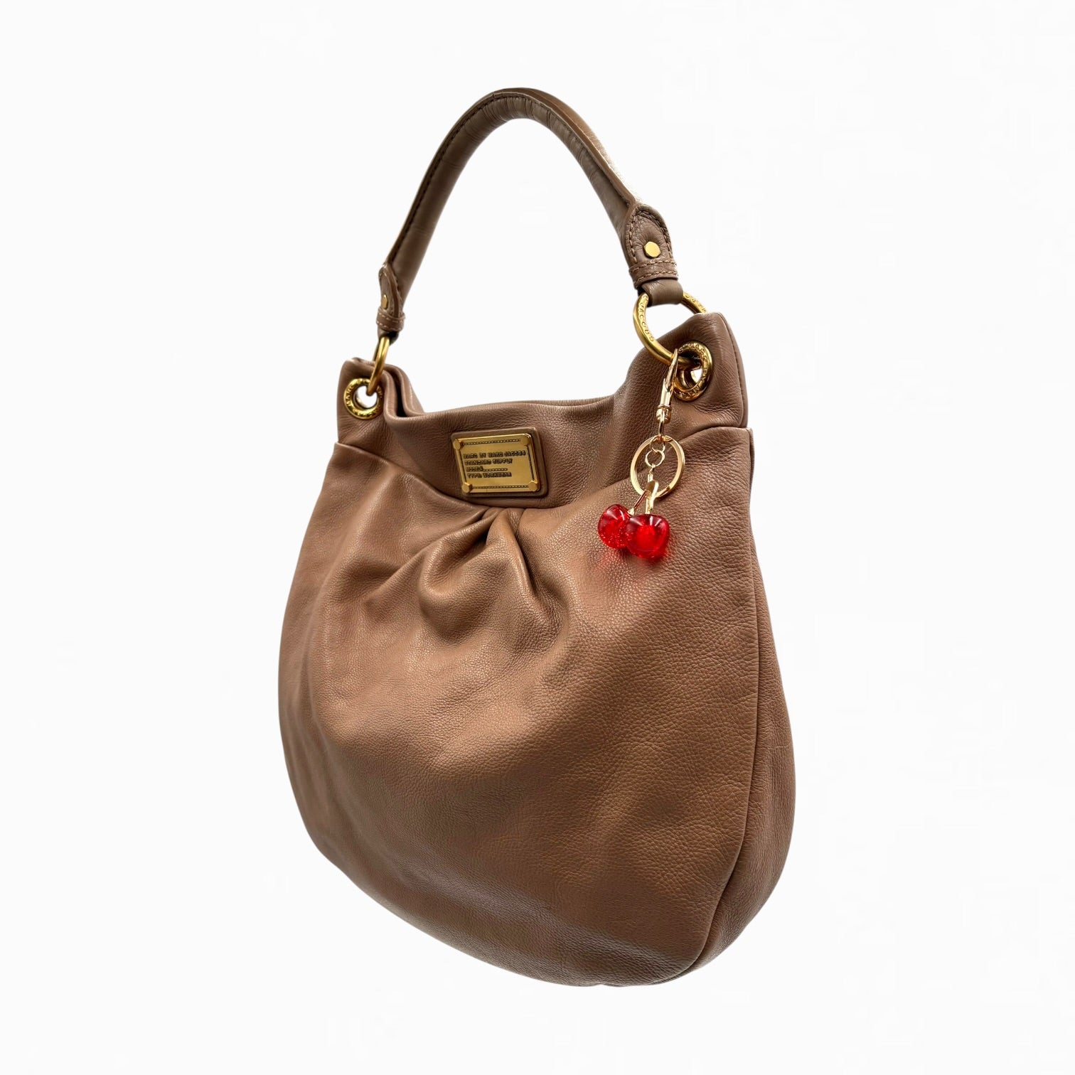 MARC JACOBS LEATHER HOBO BAG