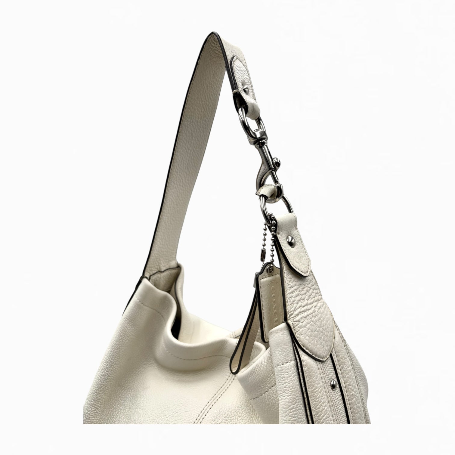 COACH LEATHER HOBO BAG