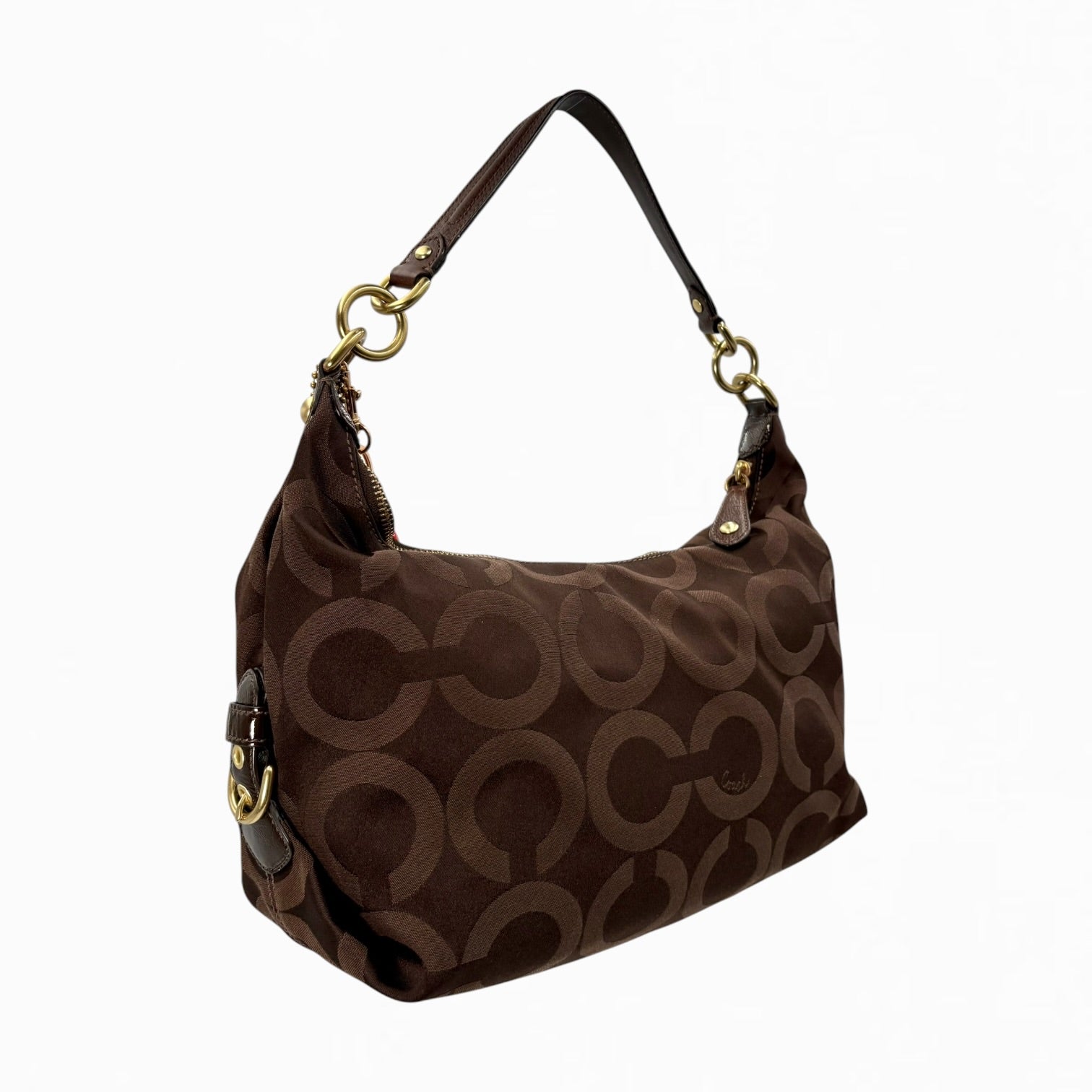 COACH MONOGRAM HOBO BAG