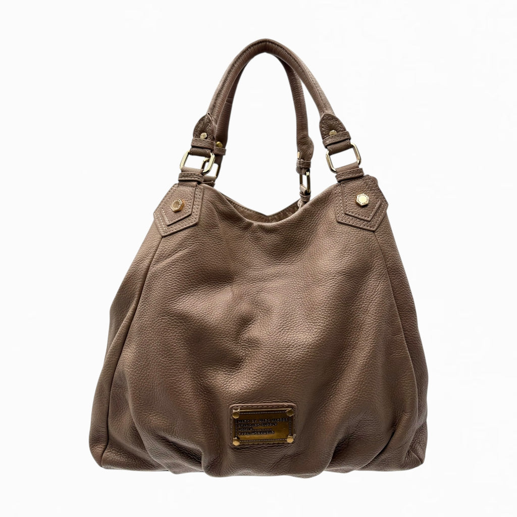 MARC JACOBS LEATHER HOBO BAG