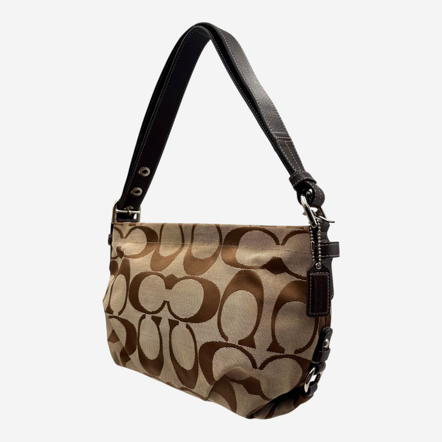 COACH MONOGRAM HAND BAG