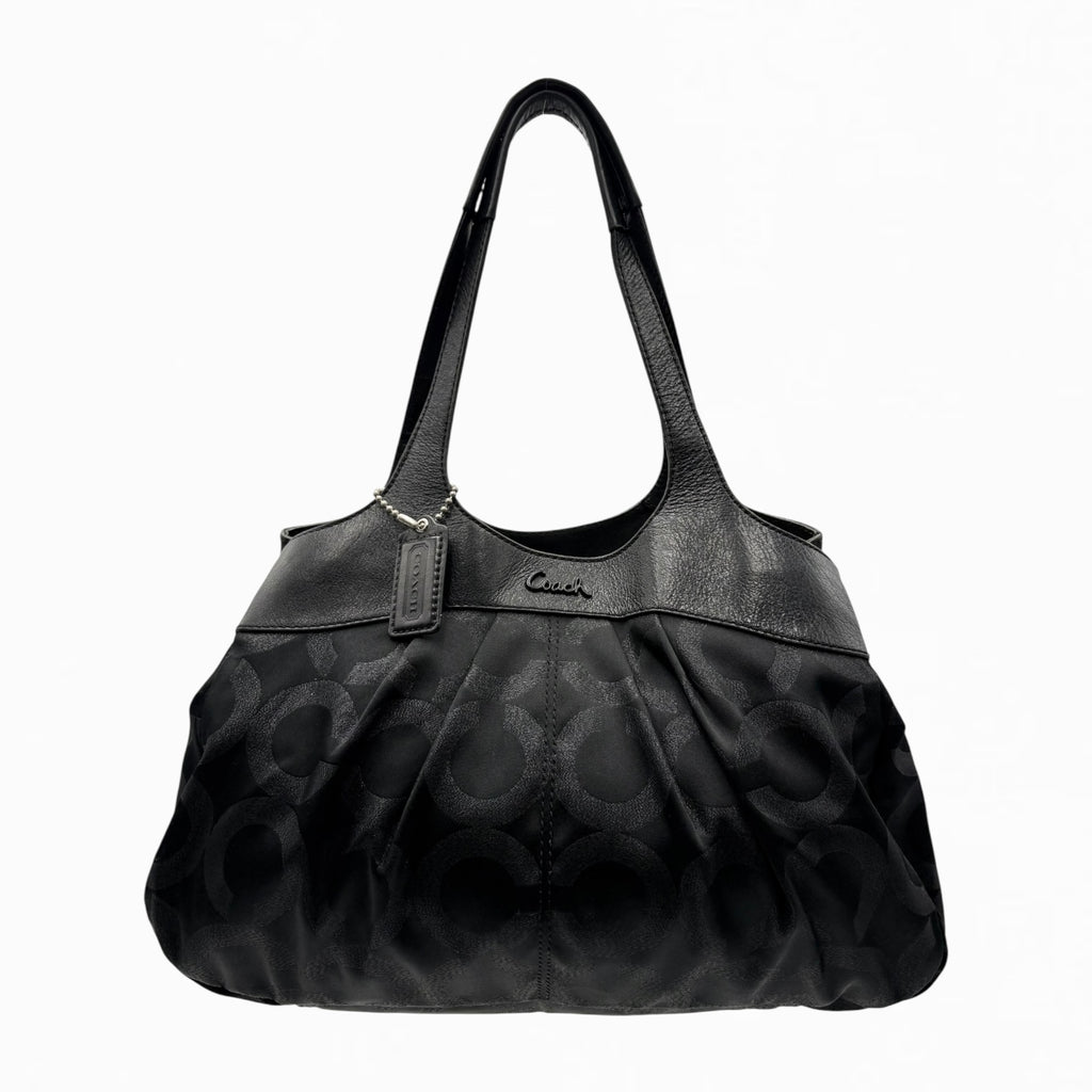 COACH MONOGRAM HAND BAG