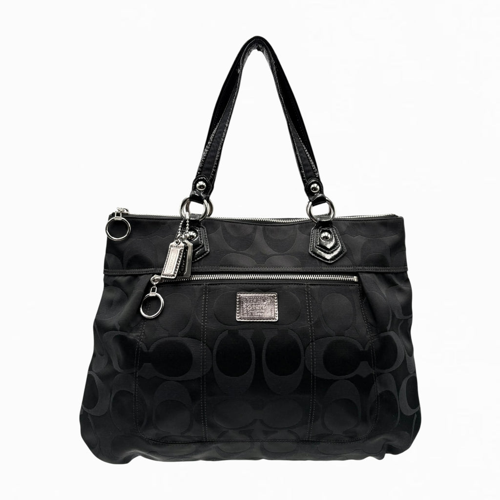 COACH MONOGRAM HAND BAG