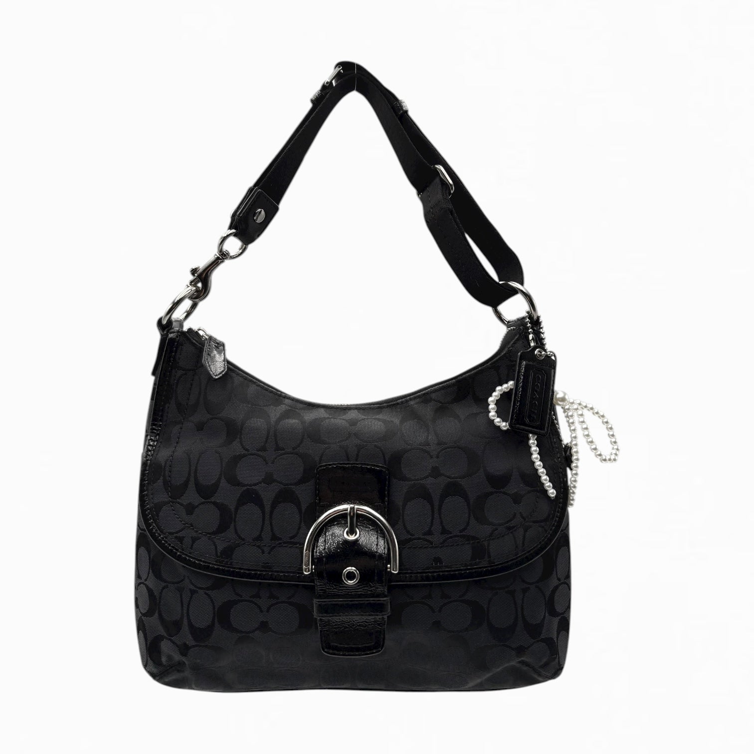 COACH MONOGRAM HOBO BAG