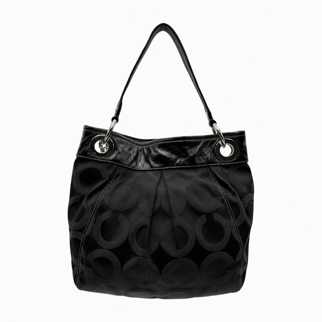 COACH MONOGRAM HOBO BAG